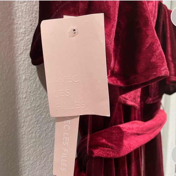 Avec Les Filles velour jumpsuit - Picture 4 of 4